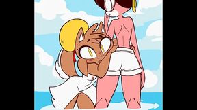5016627 - Baozi Diives Gu JustTheQueenie MissMoonified  Temple animated sound hot ass beach animation