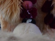 POV fursuit muzzle fuck and cumshot