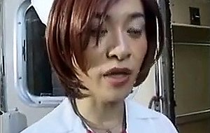 Tranny nurse gets dicked