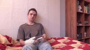 Injured Arm, Hard Debt - Dude Takes Dick in POV