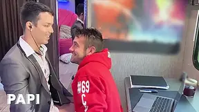 Sucks And Fucks His Bf During An Interview With Dante Colle And Nic Sahara