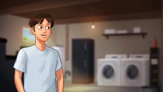 Sex in the living room while watching TV with Jenny