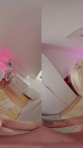 18VR Jessie Ames Loves Using Those Elegant Feet To Warm You Up   Clip 1