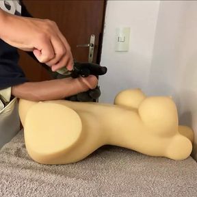 I Accidentally Squirt Inside My Sex Doll - I Narrowly Missed Getting Her Pregnant