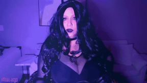 Goth Girl Ruined Make up Blow Bang