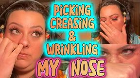 Nose Picking and Itchy Nose and Palm-Press Wrinkles