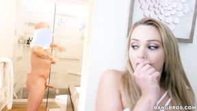 ”BangBros: Horny Stepsister Mia Malkova Ambushes Her Step Bro”