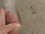 Cumming inside pocket pussy