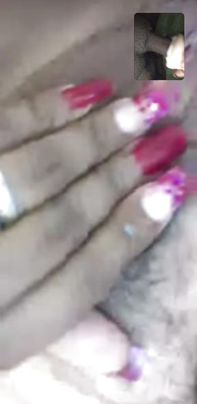Hot Video Call with My Stepmom