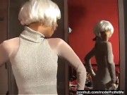 Sexy Nylon Pantyhose Encasement Hot Babe Fetish Dressing Up - Part 1