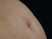 POV Belly Bounce (slow mo)