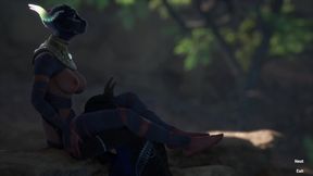 Furry Baby Licks Pussy to Her Furry Girlriend 3D Porn Game Carnal Instinct RPG