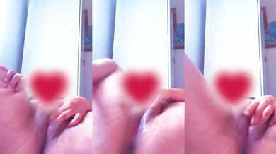 Her college fingers bring her to a shaking climax alone