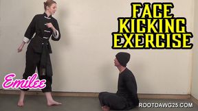 Emilee - Face Kicking Exercise 1080p MP4