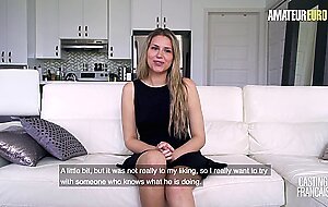 French Slut Vanessa Siera Knows How To Suck & Fuck A Dick - AMATEUR EURO