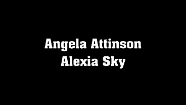 Angela Attison And Alexia Sky Share Falco Zito Cock