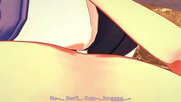 Eula on the pool - Genshin impact - Fuck in pov - Membership