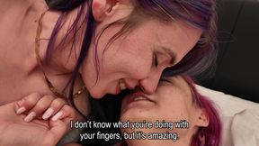 French Amateur Couple Fuck a Cute Transgender