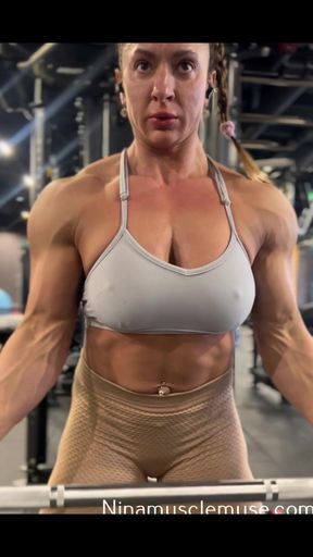 Clothed or not - her breastwork never tames wild urge