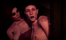 sexy 3some 3d futa porn where futanari lady with girl s