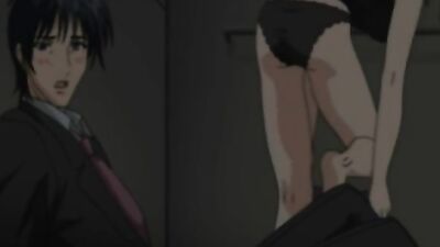 Get ready for a wild ride with this hentai cartoon featuring a sexy Asian elevator babe