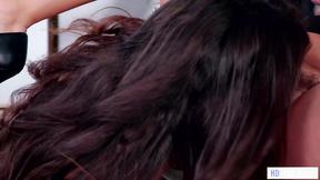 ”Private Space Lecture becomes Steamy Vagitarian threeway”