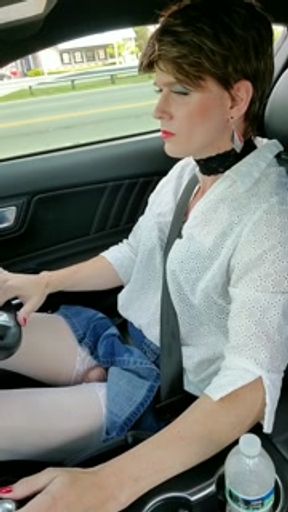 A skirt so short my penis is peeking out