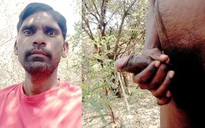Rajesh Playboy 993 Outdoor Masturbating Big Cock and Cumming