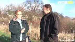 DeutschlandReport - Mature German BBW Gets Dicked Down By Horny Stranger - AMATEUREURO