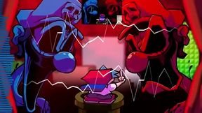 2 vs 1 termina en creampie enano albino azul