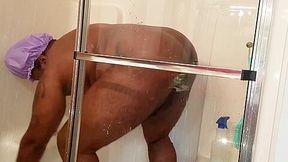 Cleaning my shower