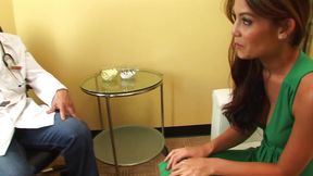 Doctor's Appointment: Big Tit Blonde Grabs a Cumload