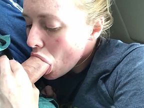 Public blow job car parking lot caught