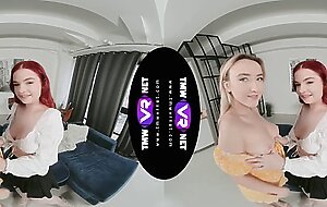 TmwVRnet - Ann Joy & Miss Olivia - Spicy girlish friendship