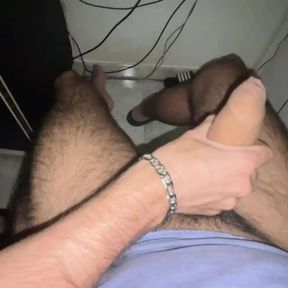 My friend masturbates me