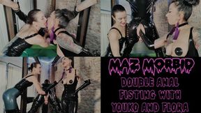 Double Anal Fisting 1080p ft Latex Mistress Youko Miss Flora Maz Morbid #fisting