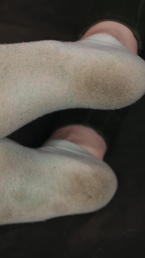 Dirty Socks From 2 Weeks and Leggings Fetish