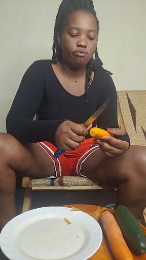 Using carrots to squirt