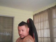 Hot Tattoo Chunky Guy Lonely and Jacking Off