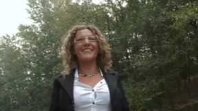 Alessia Donati's Casting in the Park with a Pissing Finale