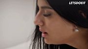 Big Tit Babe Gets Her Ass Stretched by Glass Toy Before His Cock Fucks Her