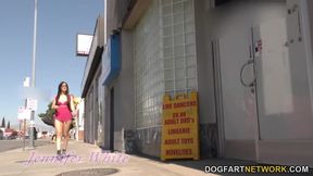 Jennifer White's Gloryhole Adventure With BBC