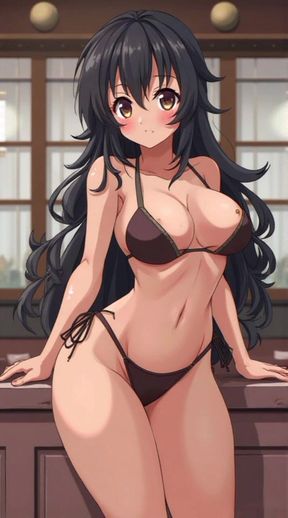 Beautiful Anime Model