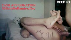 Tattooed Korean and Japanese pornstars gettin' down with big black cock