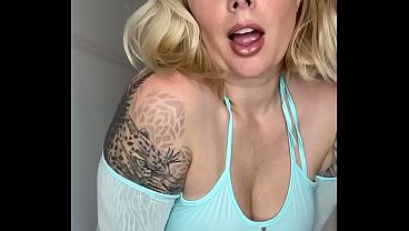 I want you to get your cock out and jerk it for me while i tease you