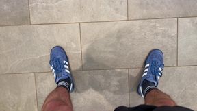 My Mate Watched My Jerk off and Cum in a Busy Supermarket