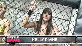 The victor of the altercation is afforded the gratification of anally invading the slut Kelly's cavity