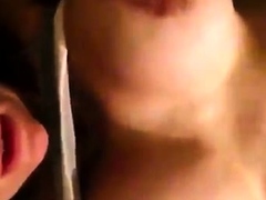 Amateur tennis player exposes her big boobs