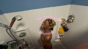 Take a shower with Princess???