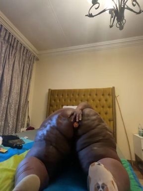 Ebony SSBBW MILF Tits Worship & Analplay